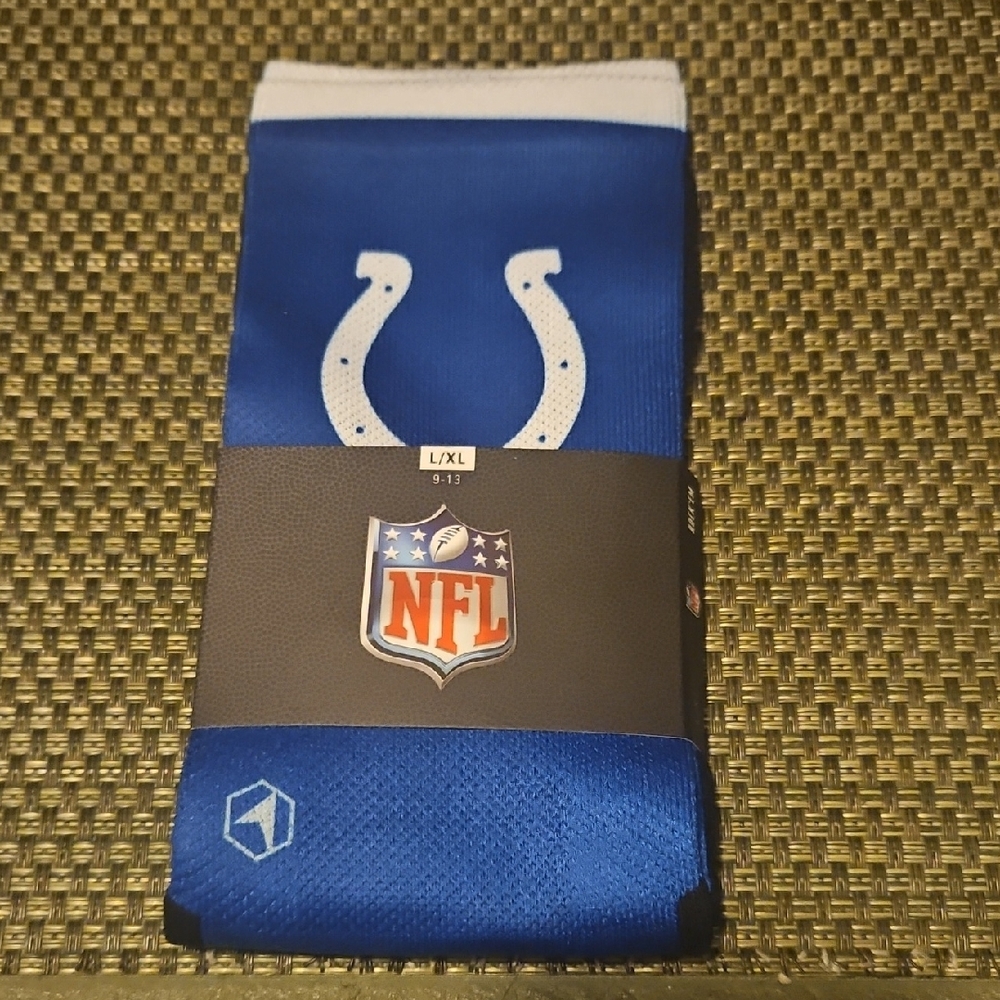 NFL Blue and White Socks Colts Football Rock Em Socks